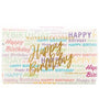 Natural Plant Oil Soap - Happy Birthday Paper