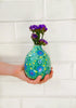 Foxy Flower Green Mini Vase