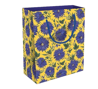 Blue Flowers Medium bag