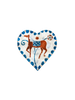 Paloma Heart White Horse