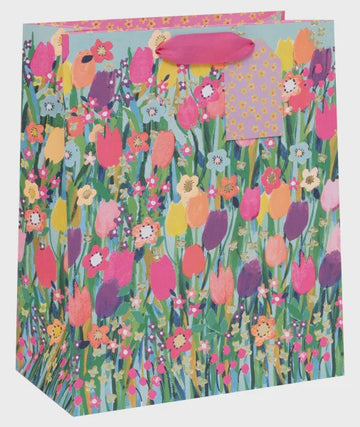 Gift bag Large  - Tulip Meadow