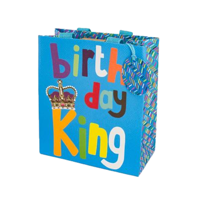 Birthday King Medium Gift Bag