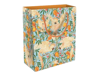 Cockatoo and Pomegranate Medium Gift Bag