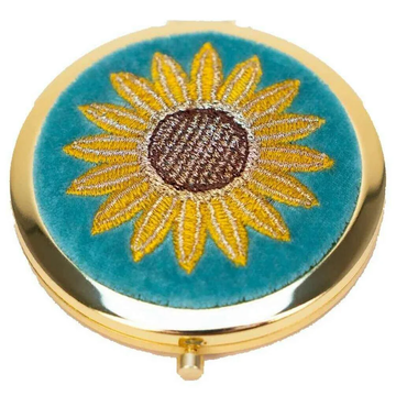 Summer Sunflower Mirror Compact
