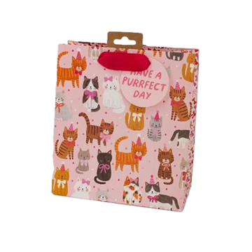 Purrfect Pussycats Medium Gift Bag