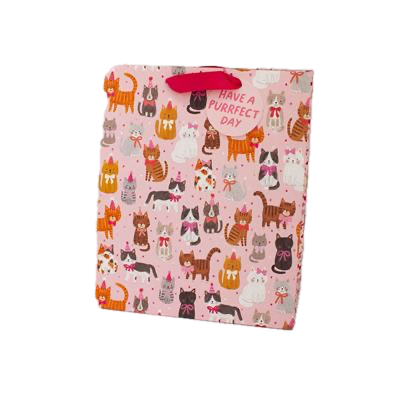Purrfect Pussycats Large Gift Bag