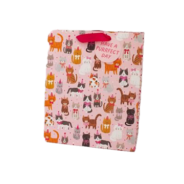 Purrfect Pussycats Large Gift Bag
