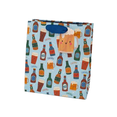 Beers & Cheers Medium Gift Bag