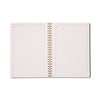 Orange Check A4 Twin Wire Notebook