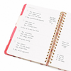 Papier - 2027 Weekly Diary - Hardcover Spiral - B5 - Cherry Hearts