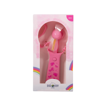 Light Up Fan - Unicorn Pink