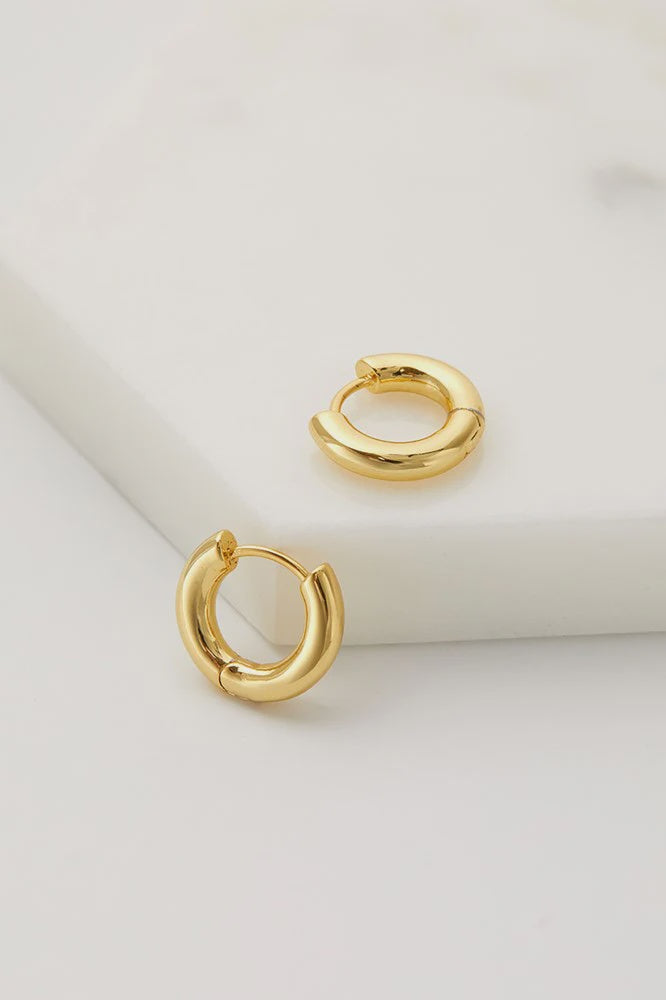 Kendall Hoop - Small - GOLD (6416)