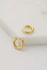 Kendall Hoop - Small - GOLD (6416)