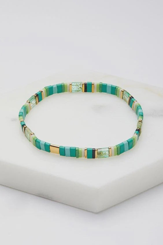 Tile Bracelet - Jade (6901)