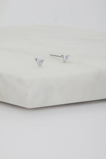 Nora Stud Earring - 925 Sterling Silver - Silver (6955)