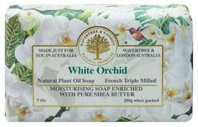 Natural Plant Oil Soap - White Orchid