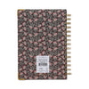 Undated 13 Month Perpetual Planner - Burgundy Vintage Floral
