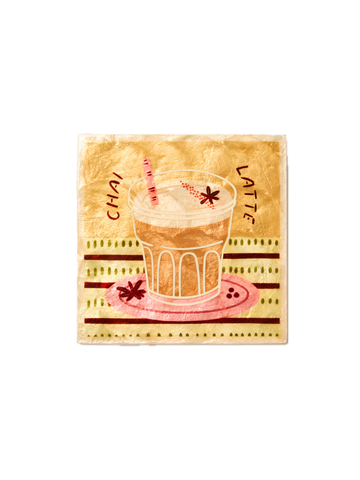 Barista Wall Art -  Chai Latte