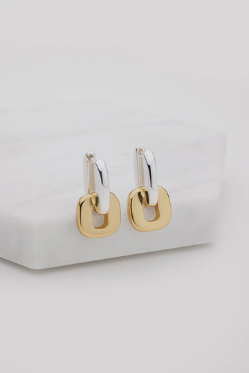 Ella Earring - Gold/Silver (7114)