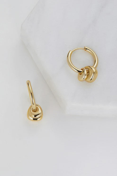 Sadie Earring Large - Gold (7127)