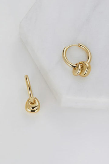 Sadie Earring Large - Gold (7127)