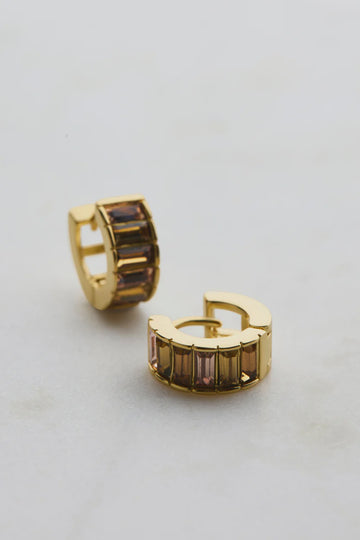 Kira Earring Large - Blush (7242)
