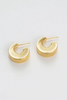 Harper Hoop - Gold (7324)