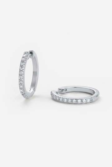 Catalina Hoop - Silver (7433)