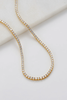 Dani Tennis Necklace Gold - 45cm Gold (7479)