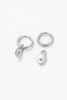 Nala Hoop - Silver (7532)