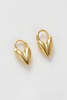 Jess Heart Hoop - Gold (7533)