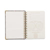 Undated 13 Month Perpetual Planner - Burgundy Vintage Floral