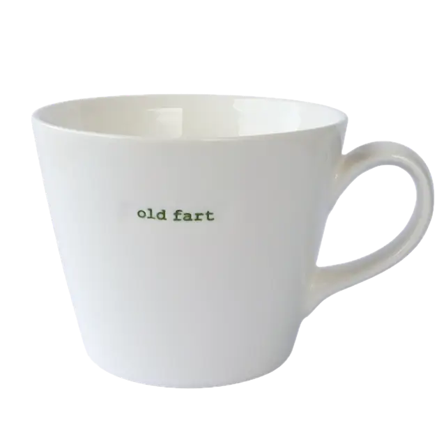 Old Fart - 350ml Porcelain Mug - Keith Brymer Jones