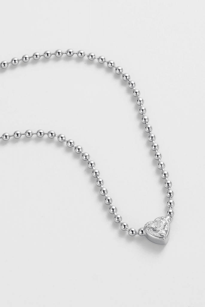 Amor Necklace - Silver (7843)