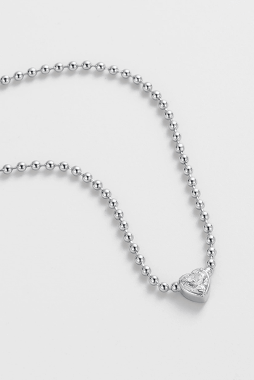 Amor Necklace - Silver (7843)