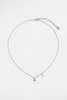 Eva Necklace - Silver (7883)