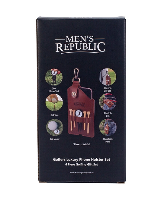 Golfers Luxury Phone Holster Set