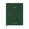 Moleskine - 2025 - 15 Month Weekly Vertical Soft CoverPlanner - Extra Extra Large - Myrtle Green