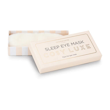 Cosy Luxe Eye Mask - Ivory