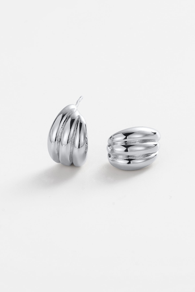 Liana Hoop - Silver (8186)