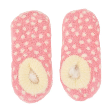 Fuzzy Booties - Meadow Blush Spot