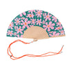 Hand Fan - Pink and Green Flower