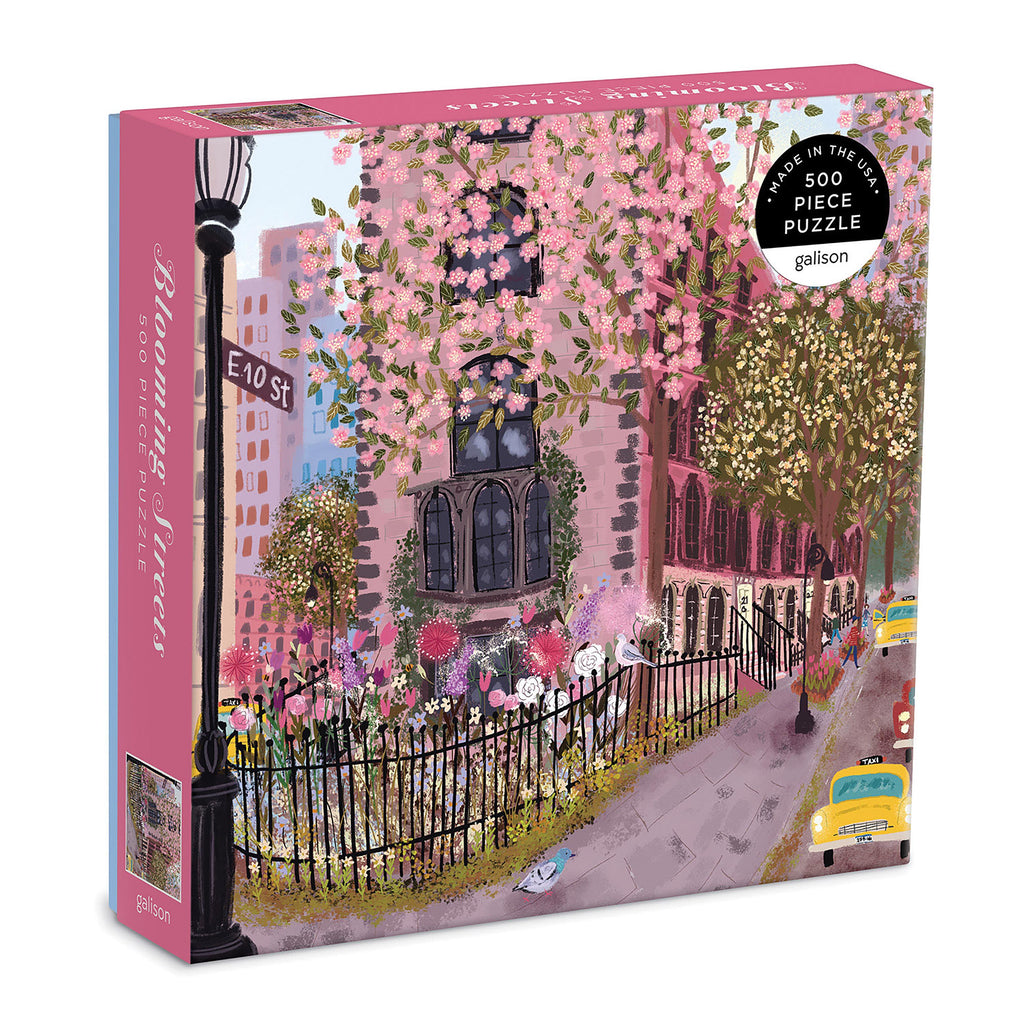 Joy Laforme Blooming Streets Puzzle 500pcs