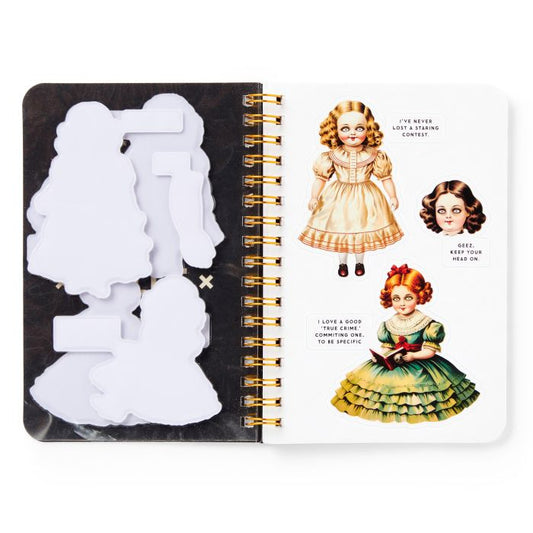 Haunted Dolls Sticker Book