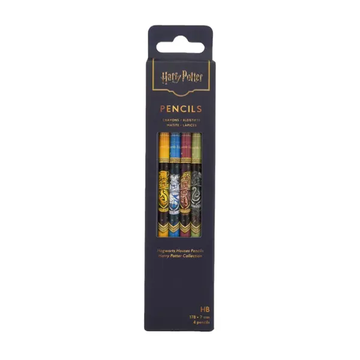 Hogwarts Houses Pencils 4 Copy Pack