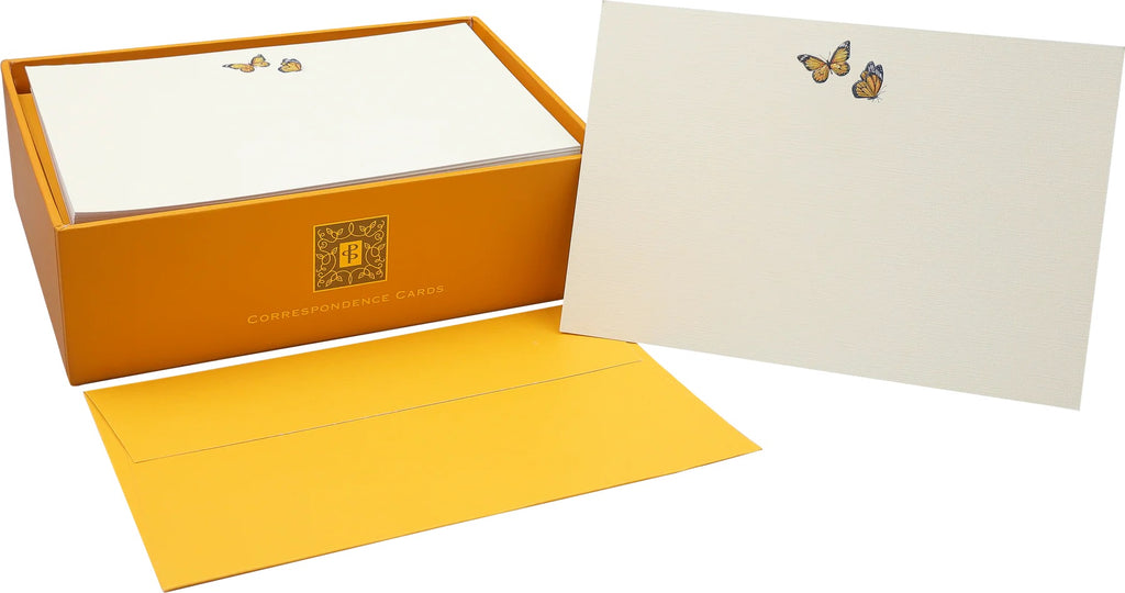 Monarch Butterflies Correspondence Cards