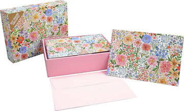 Floral Blooms Note Cards