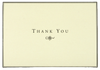 Black And Cream Thank You Notes