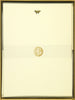 Gold Butterfly Stationery Set