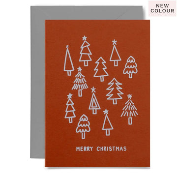 Christmas Card - Christmas Trees